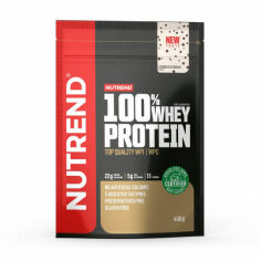 Акція на Харчова добавка протеїн Nutrend 100% Whey Protein Печиво та крем, 400 г від Eva