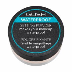 Акція на Водостійка розсипчаста пудра для обличчя GOSH Waterproof Setting Powder, 01 Transparent, 7 г від Eva