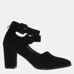 Акція на Жіночі туфлі Oksi RB156Q-Y268 37 23.5 см Чорні від Rozetka