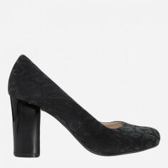 Акція на Жіночі туфлі зі шкіри Mane Shoes RM81 39 24.5 см Чорні від Rozetka