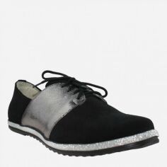 Акція на Жіночі туфлі Gampr RG18-49145-11 39 24.5 см Чорні від Rozetka