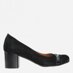 Акція на Жіночі туфлі Emilio REM-522-11 36 23 см Чорні від Rozetka