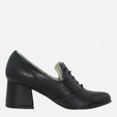 Акція на Жіночі туфлі зі шкіри Classic Style R8057 37 23.5 см Чорні від Rozetka
