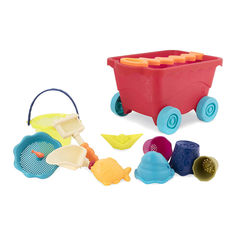 Акция на Набір для гри з піском і водою BATTAT Візок  манго (BX1594Z) от Будинок іграшок