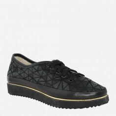 Акція на Жіночі туфлі зі шкіри Classic Style R713 36 (23 см) Чорні від Rozetka