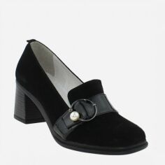 Акція на Жіночі туфлі Classic Style R821-11 37 (23.5 см) Чорні від Rozetka