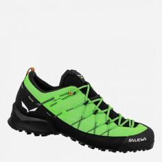 Акція на Жіночі кросівки для трекінгу Salewa Wildfire 2 61405/5083 39 (6UK) 25 см Black/Green від Rozetka