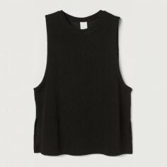 Акція на Топ жіночий H&M 0989892 XS Чорний від Rozetka