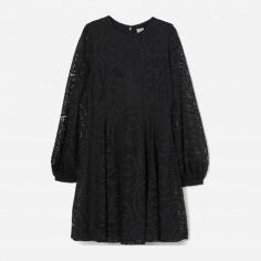 Акція на Сукня коротка літня жіноча H&M 0926246 XS Чорна від Rozetka
