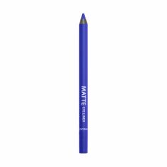 Акция на Матовий олівець для очей GOSH Matte Eye Liner 008 Crazy Blue, 1.2 г от Eva
