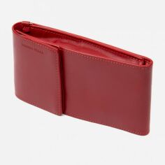 Акция на Жіночий гаманець шкіряний Grande Pelle leather-11441 Червоний от Rozetka
