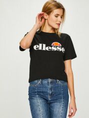 Акция на Футболка довга жіноча Ellesse Albany Tee SGS03237-011 M (12) Чорна от Rozetka