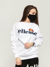Акция на Світшот жіночий Ellesse Agata Sweatshirt SGS03238-908 XS (8) Білий з принтом от Rozetka