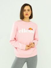 Акция на Світшот жіночий Ellesse Agata Sweatshirt SGS03238-808 S (10) Рожевий з принтом от Rozetka