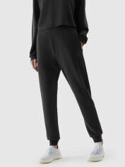 Акція на Спортивні штани жіночі 4F Trousers Cas F611 4FWAW23TTROF611-22S S Чорні від Rozetka
