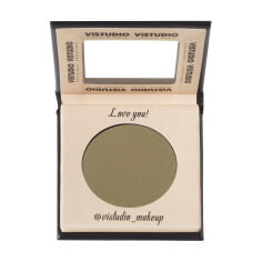 Акція на Компактні тіні для повік ViSTUDIO Compact Eyeshadow Olive Drab, 6 г від Eva