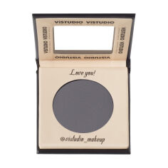 Акция на Компактні тіні для повік ViSTUDIO Compact Eyeshadow Gray, 6 г от Eva