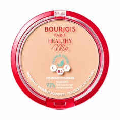 Акція на Компактна пудра для обличчя Bourjois Poudre Compacte Healthy Mix Clean, 02 Vanilla, 10 г від Eva