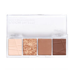 Акция на Тіні для повік LN Pro Fusion Palette Eyeshadow 102, 3.5 г от Eva