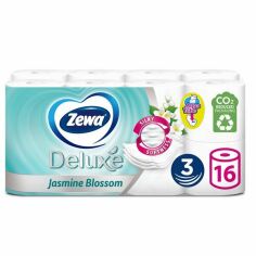 Акція на Туалетная бумага Zewa Deluxe Жасмин белый 16 шт від MOYO