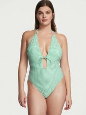 Акція на Суцільний купальник жіночий Victoria's Secret 78098330 XS Зелений від Rozetka