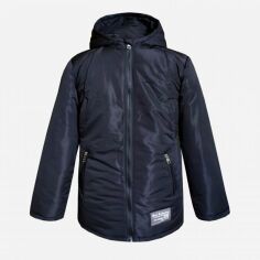 Акция на Підліткова демісезонна куртка для хлопчика Одягайко 22872 146 см Чорна от Rozetka