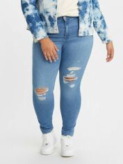 Акція на Джинси Skinny жіночі Levi`s 721 High Rise Skinny 568190515 44 Сині від Rozetka