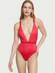 Акція на Суцільний купальник жіночий Victoria's Secret 556720309 XL Рожевий від Rozetka
