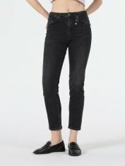 Акция на Джинси Slim Fit жіночі Colin's 703 Carla CL1057886DN41772 26-32 Чорні от Rozetka