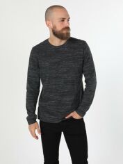Акція на Лонгслів чоловічий Colin's CL1059646ANM S Anthracite Melange від Rozetka
