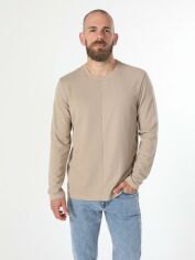Акція на Лонгслів чоловічий Colin's CL1060211BEI XL Beige від Rozetka