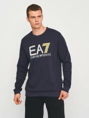Акція на Світшот чоловічий Emporio Armani 10462.30 S Темно-синій від Rozetka