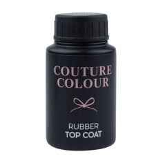 Акція на Каучуковий топ для гель-лаку Couture Colour Rubber Top Coat, 30 мл від Eva