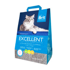 Акція на Наповнювач для котячого туалету Brit Fresh Excellent бентонітовий, 10 кг від Eva