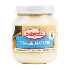 Акція на Дитячий десерт Babybio з коров'ячого молока, натуральний, від 6 місяців, 130 г від Eva
