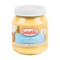Акція на Дитячий десерт Babybio з овечого молока, з манго, від 6 місяців, 130 г від Eva