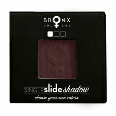 Акція на Тіні для повік Bronx Colors Single Slide Shadow SCS44 Silky Plum, 2 г від Eva