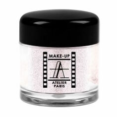 Акція на Розсипчаста перламутрова пудра для повік Make-Up Atelier Paris Pearl Powder PP05 Holographic White Pink, 4 г від Eva