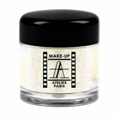 Акція на Розсипчаста перламутрова пудра для повік Make-Up Atelier Paris Pearl Powder PP04 Holographic White Gold, 4 г від Eva