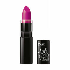 Акція на Матова стійка помада для губ Quiz Cosmetics Joli Color Matte Long Lasting Lipstick 307 Imperial Violet, 3.6 г від Eva