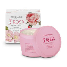 Акция на Ароматизований крем для тіла L'Erbolario 3 Rosa Body Cream Три троянди, 200 мл от Eva