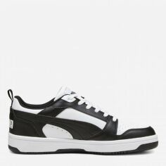 Акція на Чоловічі кеди низькі Puma Rebound V6 Low 39232801 40.5 (7UK) 26 см Puma White-Puma Black-Puma White від Rozetka