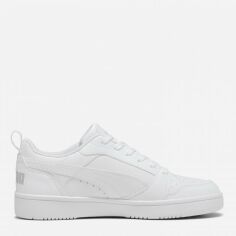 Акція на Чоловічі кеди низькі Puma Rebound V6 Low 39232803 45 (10.5UK) 29.5 см Puma White-Cool Light Gray від Rozetka