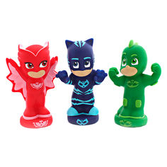 Акція на Набор игрушек для ванны PJ Masks 3 шт (24610) від Будинок іграшок