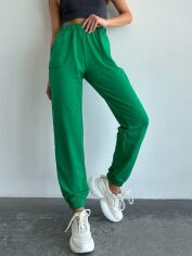 Акция на Спортивні штани жіночі ISSA PLUS 13694 XL Зелені от Rozetka