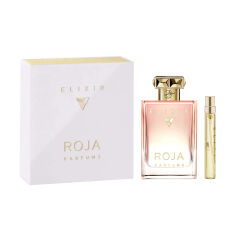 Акция на Парфумований набір жіночий Roja Parfums Elixir Pour Femme Essence De Parfum (парфумована вода, 100 мл + парфумована вода, 7.5 мл) от Eva