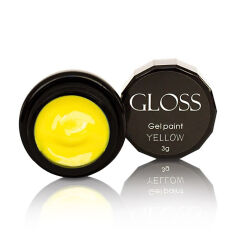 Акция на Гель-фарба для нігтів Gloss Gel Paint, Yellow, 3 г от Eva