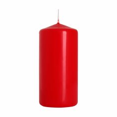 Акция на Циліндрична свічка Bispol червона, 10 см (50/100-030) от Eva