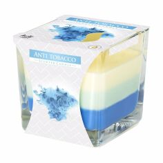 Акція на Ароматична свічка Bispol Scented Candle Anti Tobacco, 170 г (snk80-69) від Eva