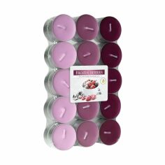 Акція на Ароматична свічка Bispol Scented Candle Frozen Berries, 30 шт (p15-314 s30) від Eva